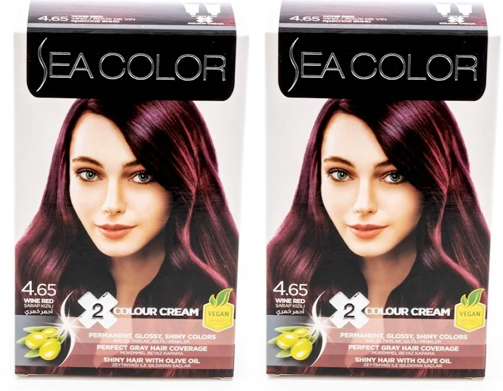 Vella hair dye shade 4.66