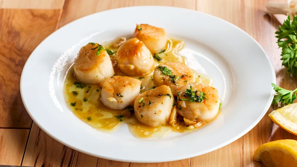Saint Jacques scallops