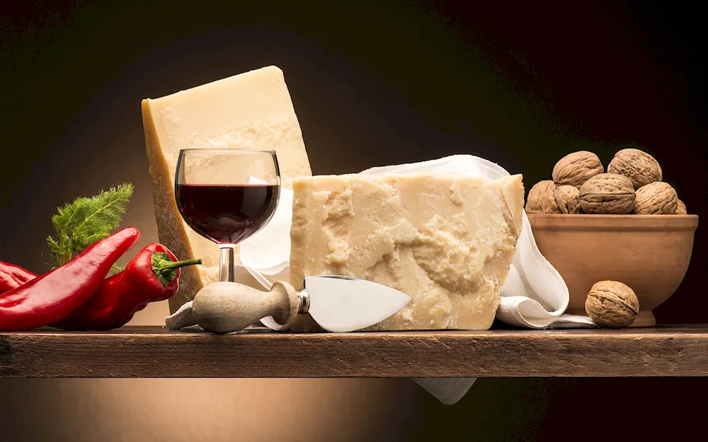Wine and cheese