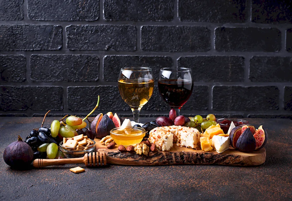 Wine and Cheese