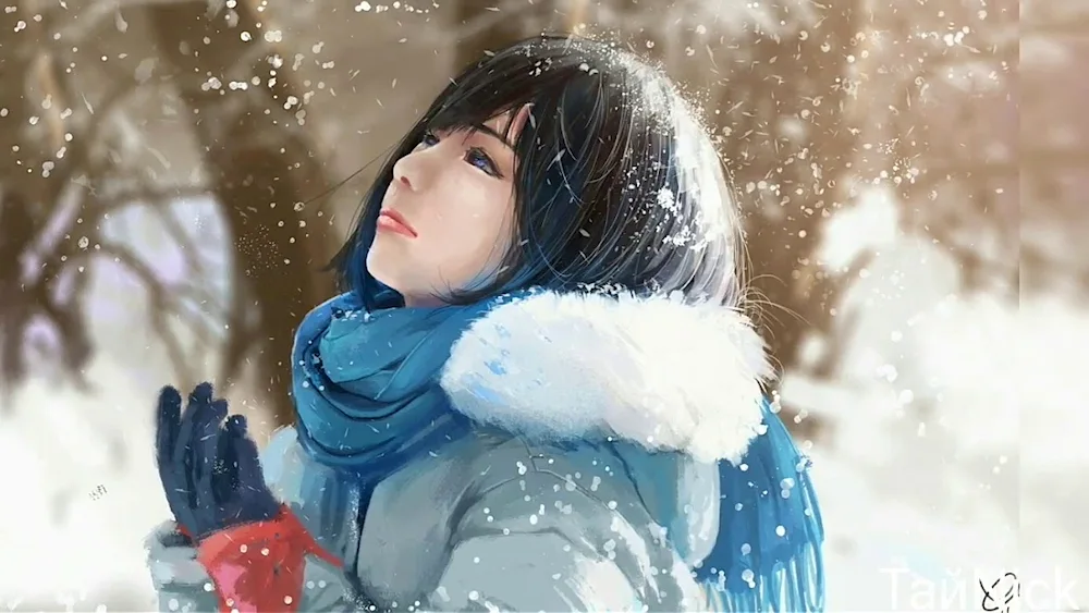 Snowflake girl