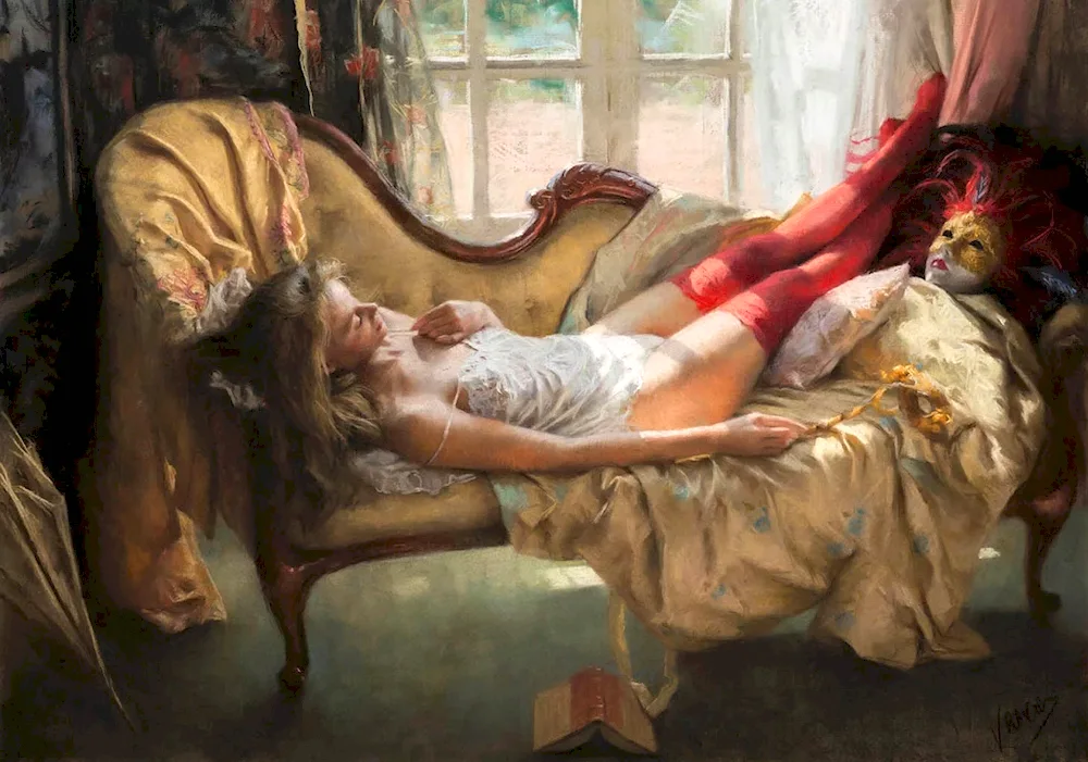 Vicente Romero Redondo paintings