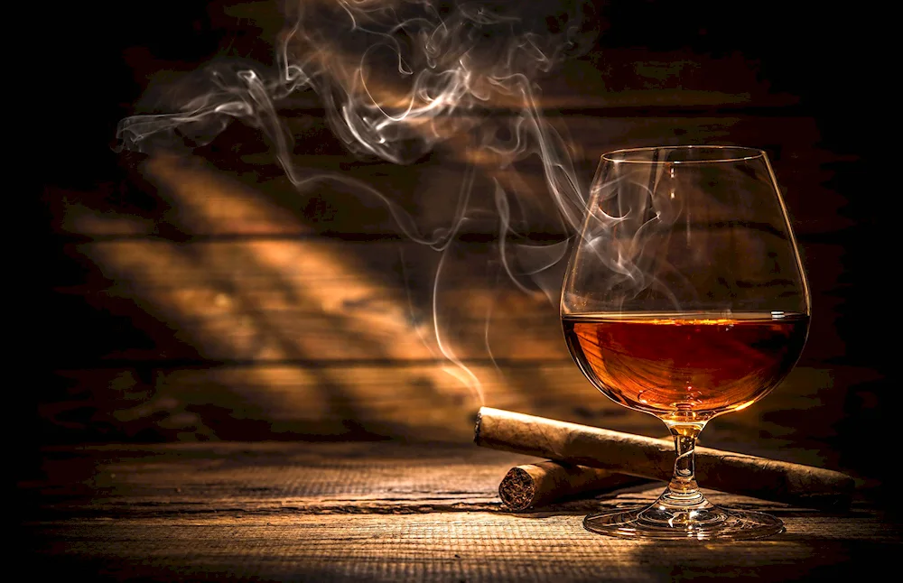 Cognac and cigar