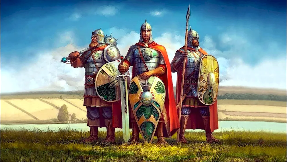 Vityazi of ancient Rus