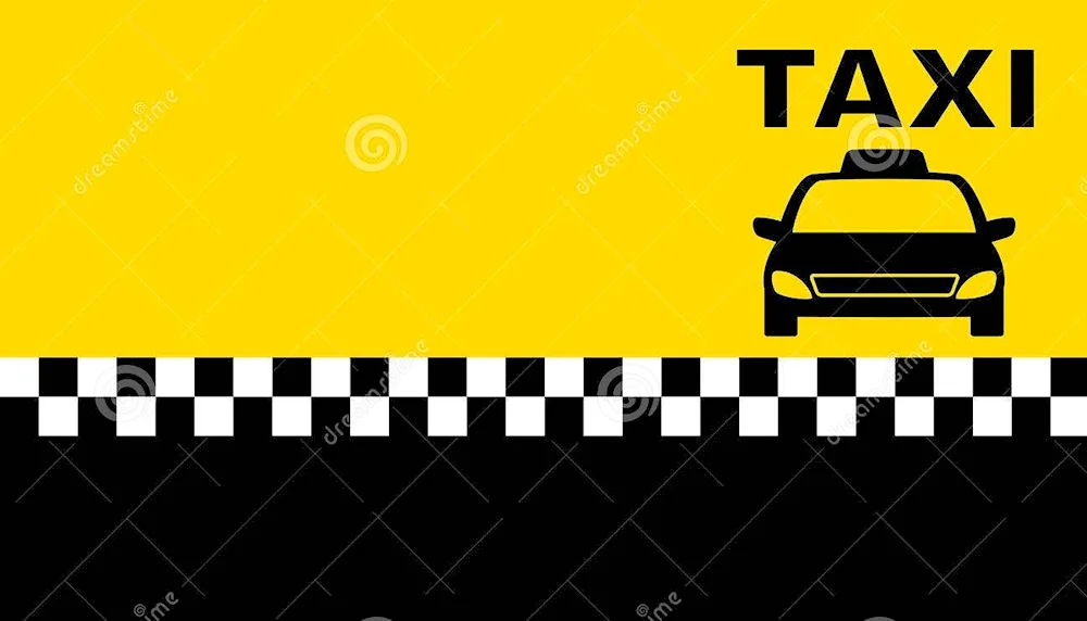 Taxi business card taxi