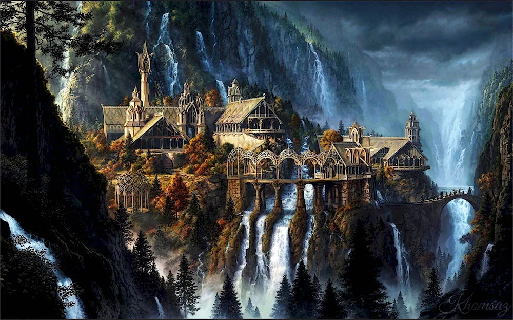 Lord of the Rings elven palace