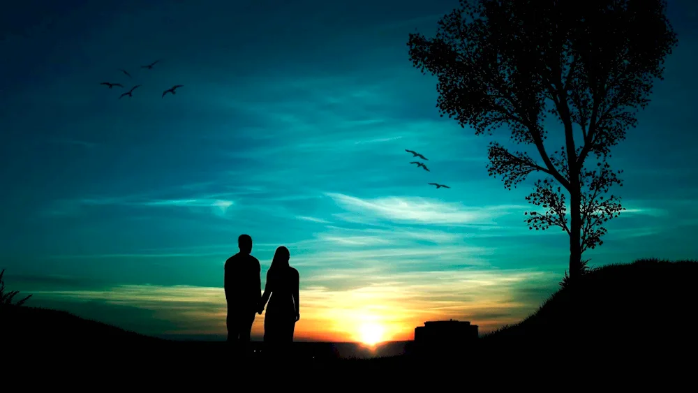 Sunset lovers