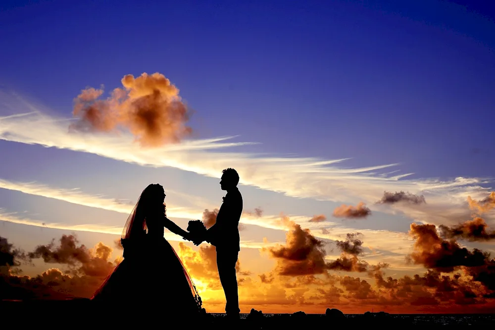 Love at sunset