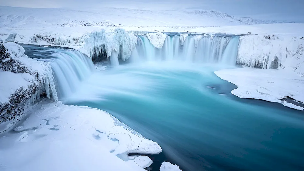 Godafoss Falls Iceland