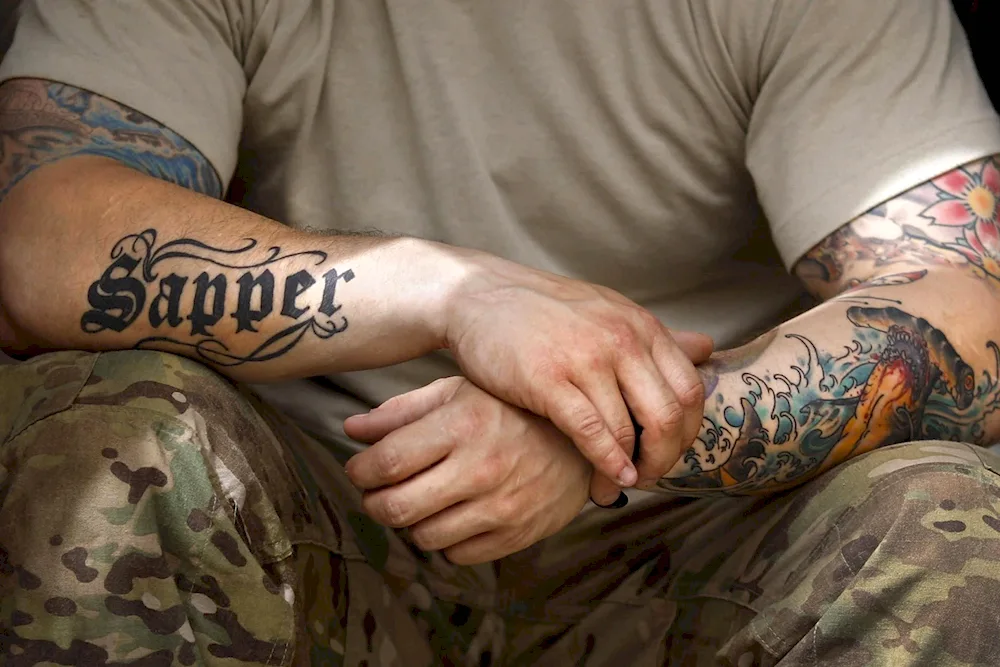 Military tattoos