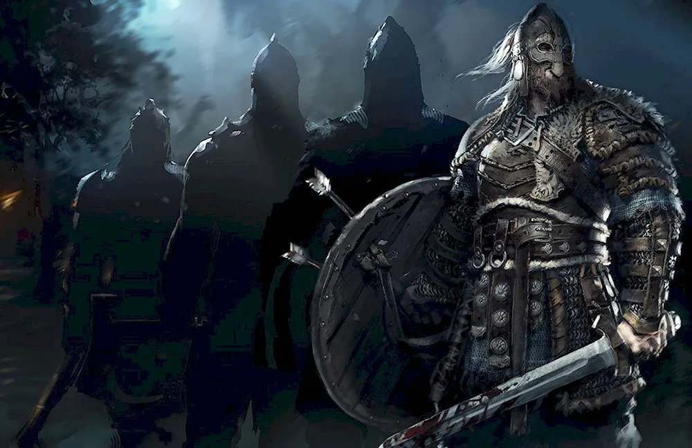 Viking warrior for honour