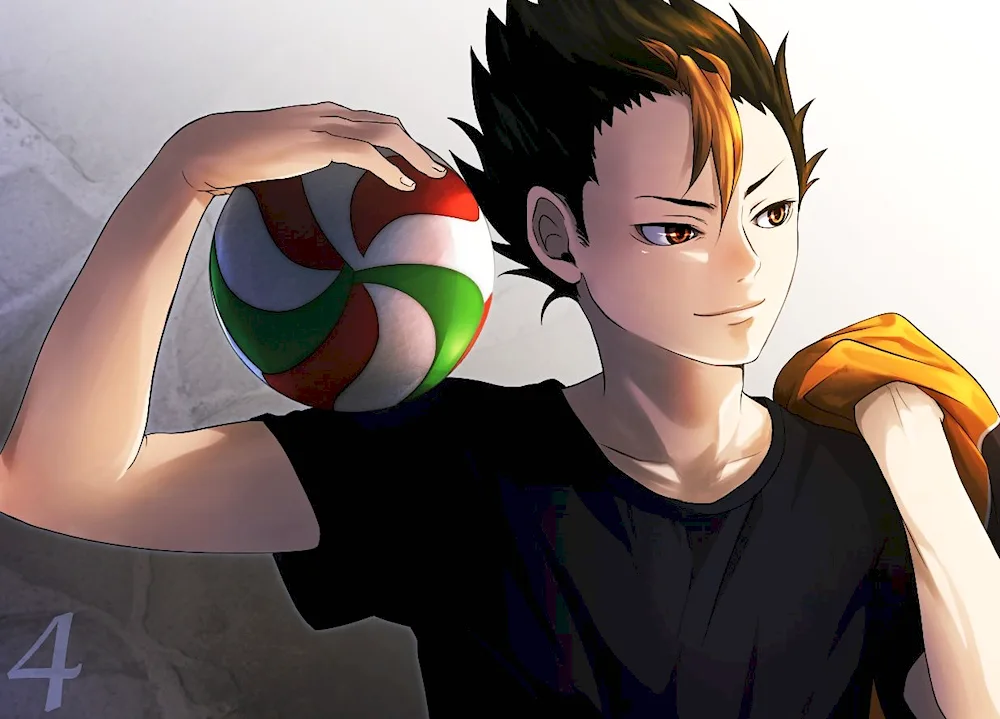 Anime volleyball Nishinoya