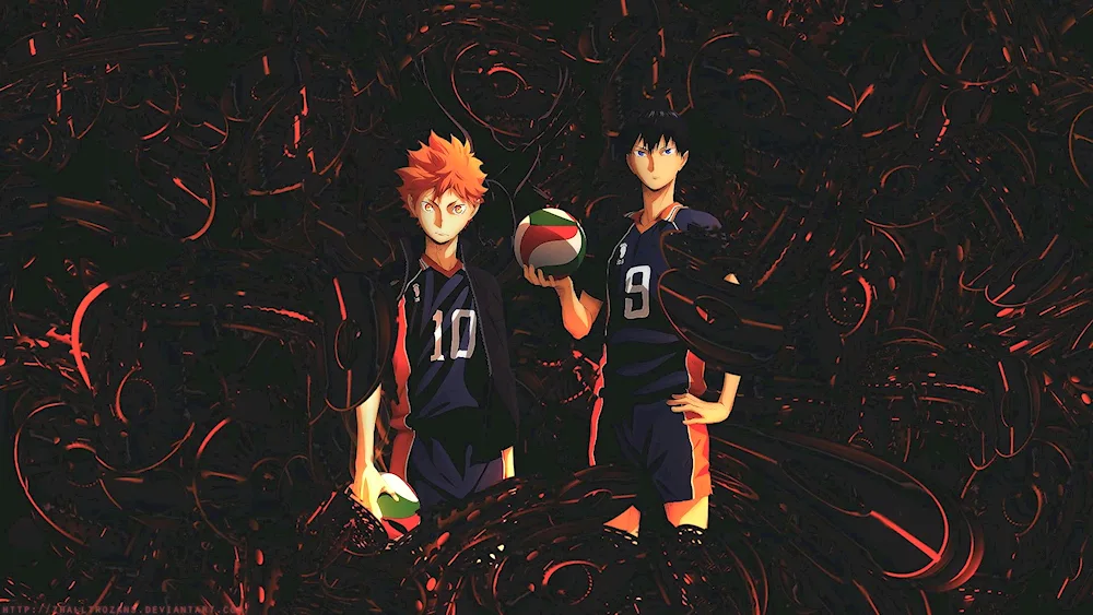 Hinata volleyball and Kageya