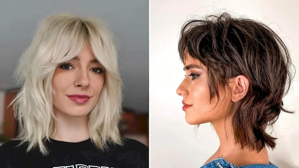 Wolf Mallet hairstyle