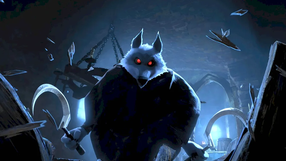 Wolf from Cat in Boots 2