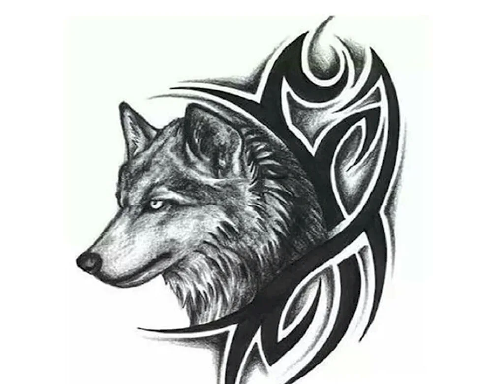 Wolf tattoo wolf