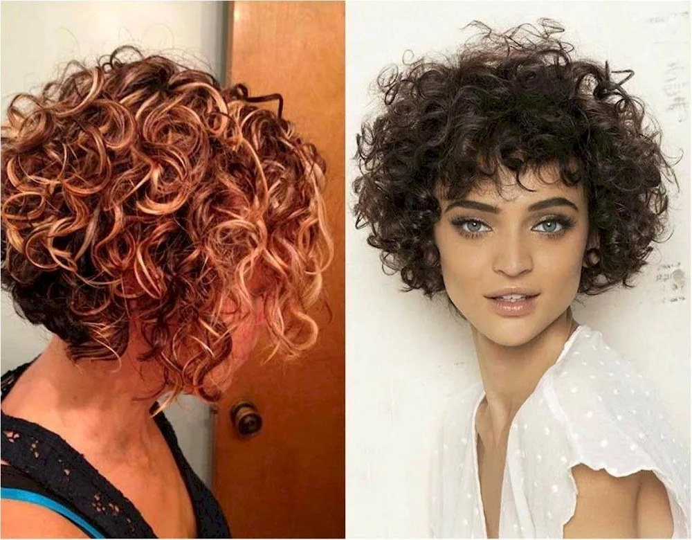 Wavy bob bio curl