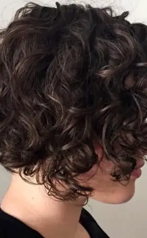 Wavy bob bio curl