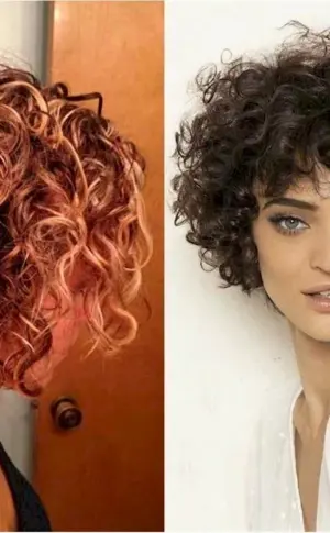 Wavy bob biohair curl