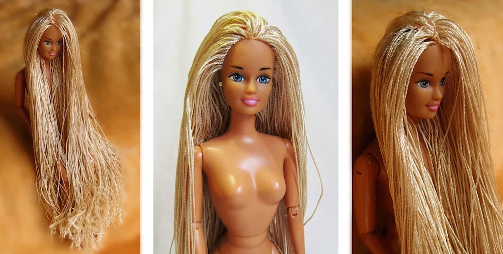 Beauty hairstyles for dolls