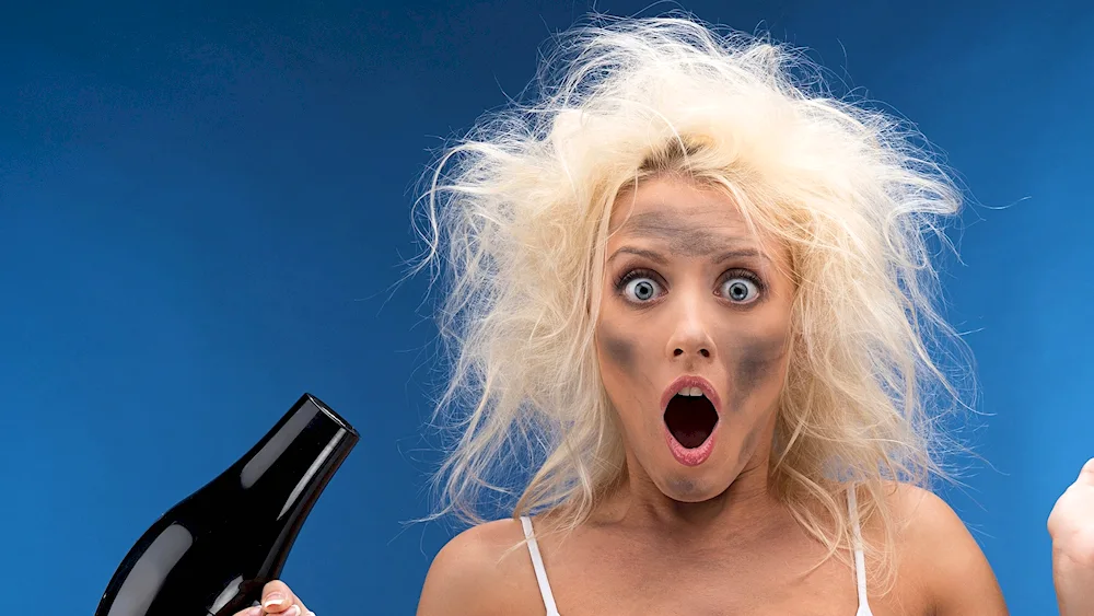 Girl with bobbed hair