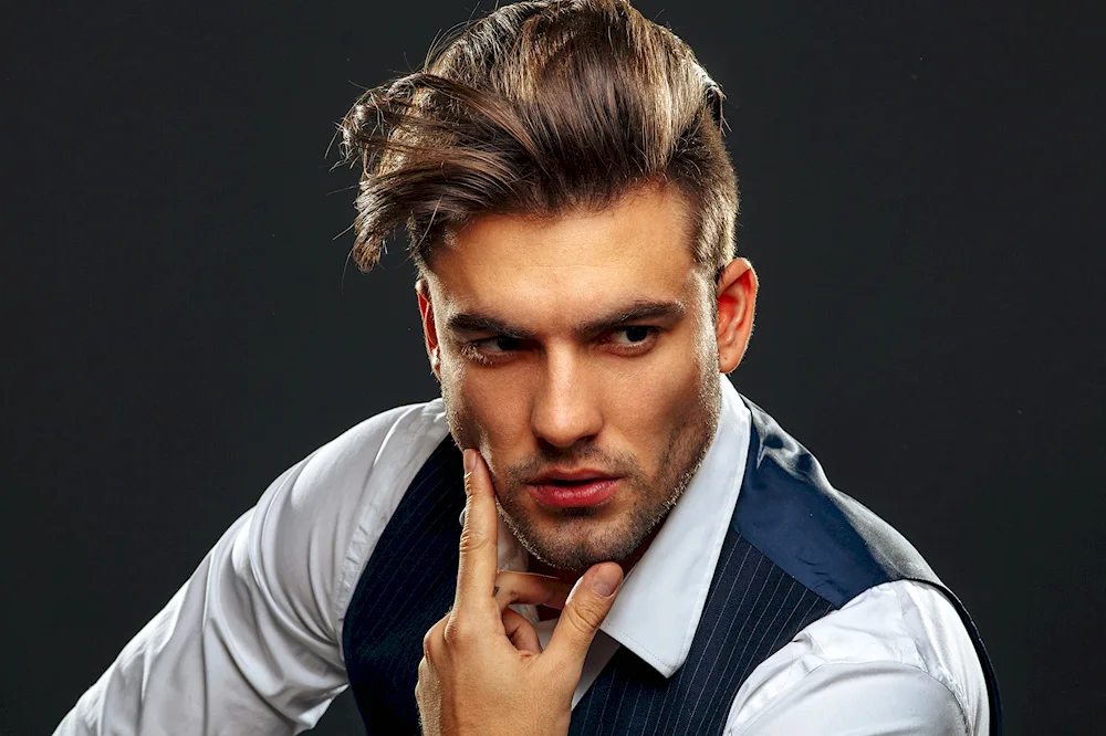 Men's hair