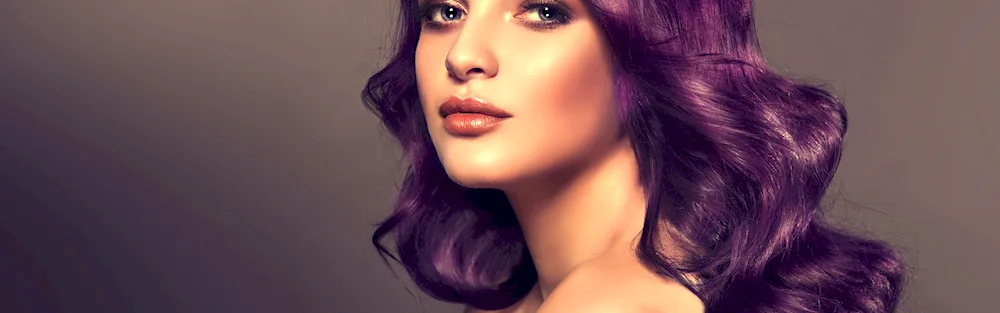 Lilac hair
