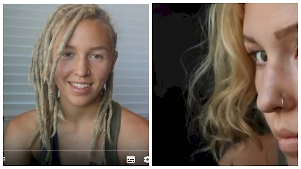 Hair after dreadlocks