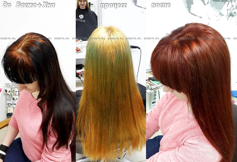 Hnna dyeing