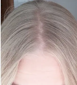 Hair after bleaching with peroxide