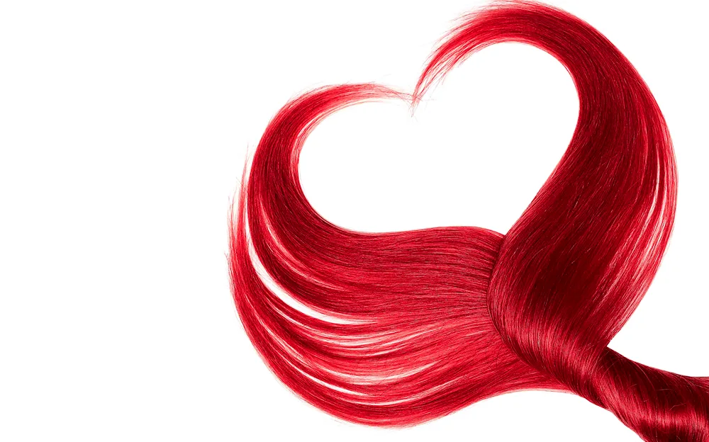 Heart of hair