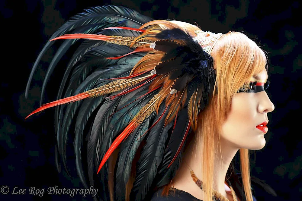 People in her hair
