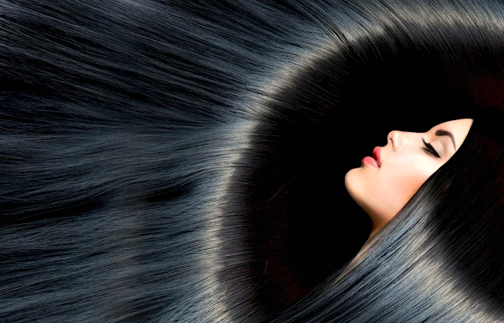 Beautiful smooth hair