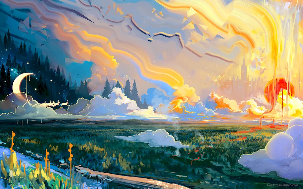 Magical landscape