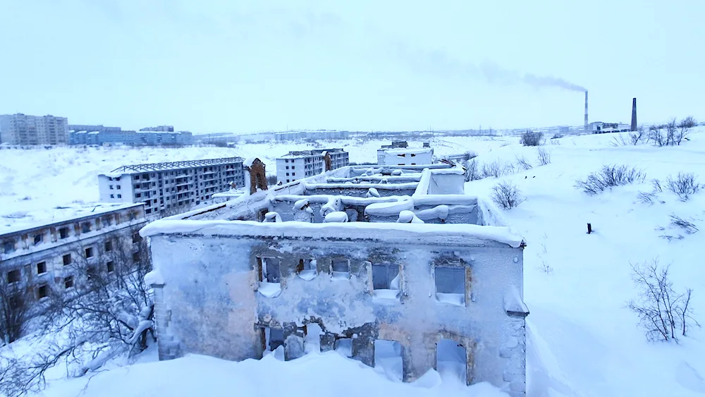 Vorkuta half-abandoned city