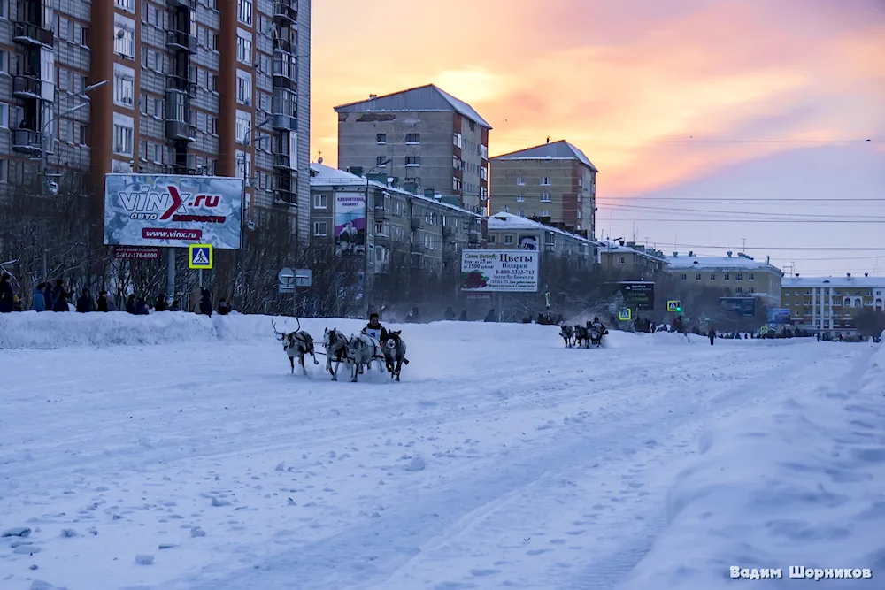 Vorkuta city centre