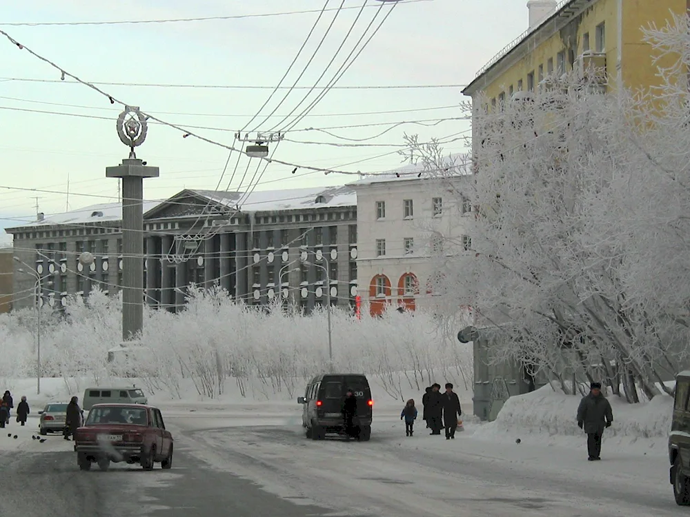 Vorkuta city centre