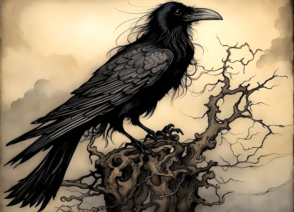 crow art