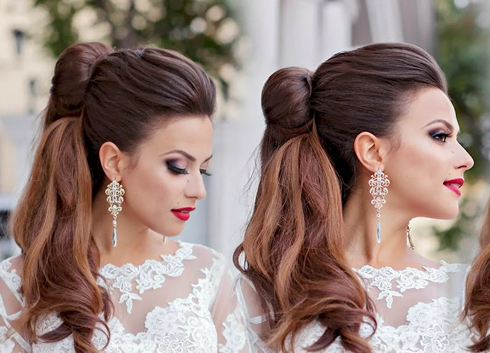 Eastern ponytail Anna Komarova