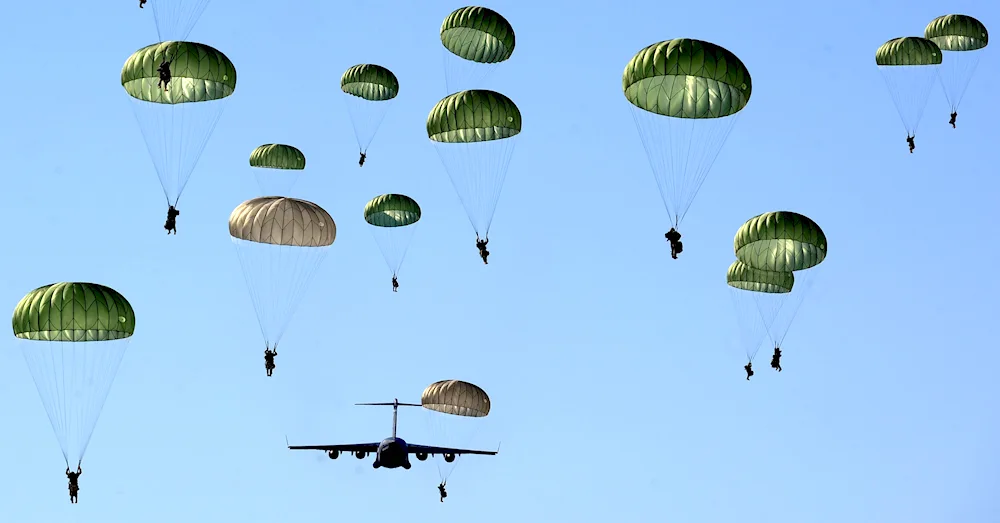 Cute parachute