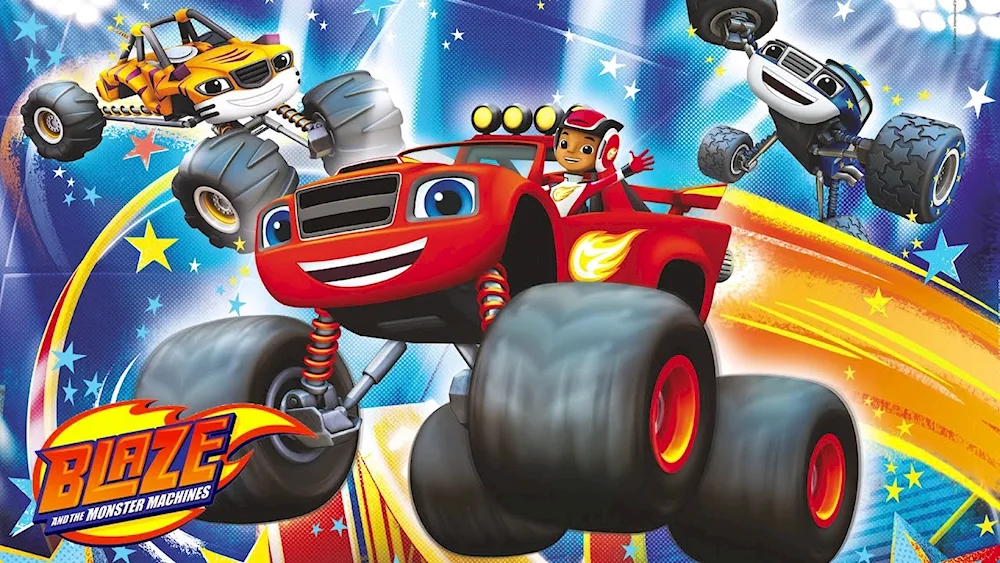 Monster Truck Wonder Machines Blaze and the Monster Machines