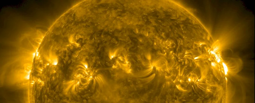 Sun through the Daniel k. Inouye Solar Telescope. Inouye Solar Telescope