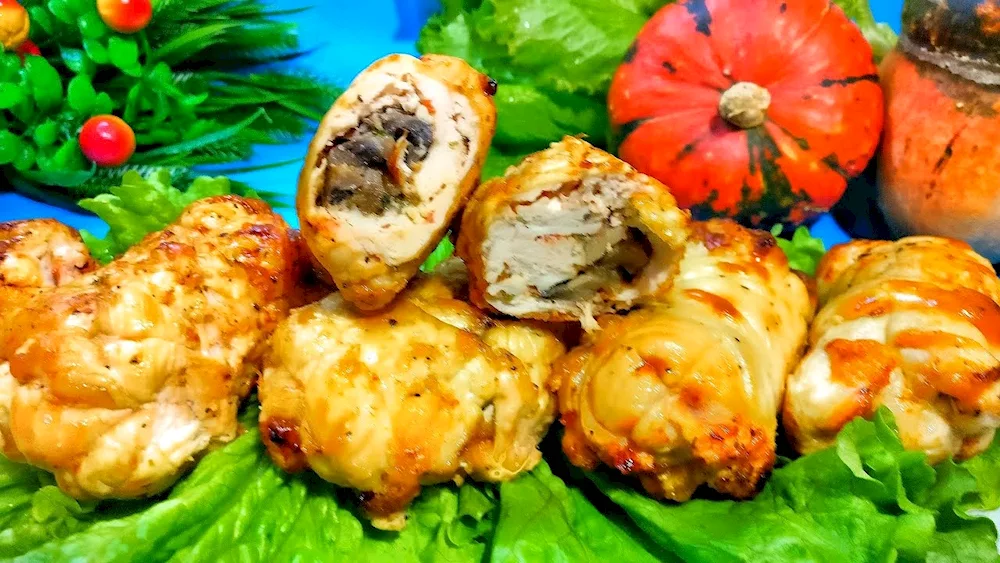 Great dishes for the festive table grilled