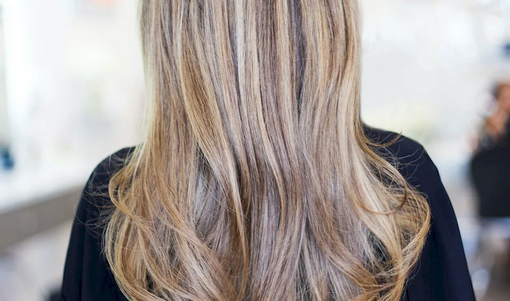 Wheat balayage shatush