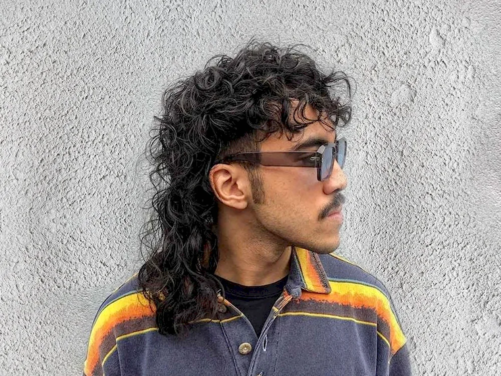 Wolfcut haircut for women on long hair