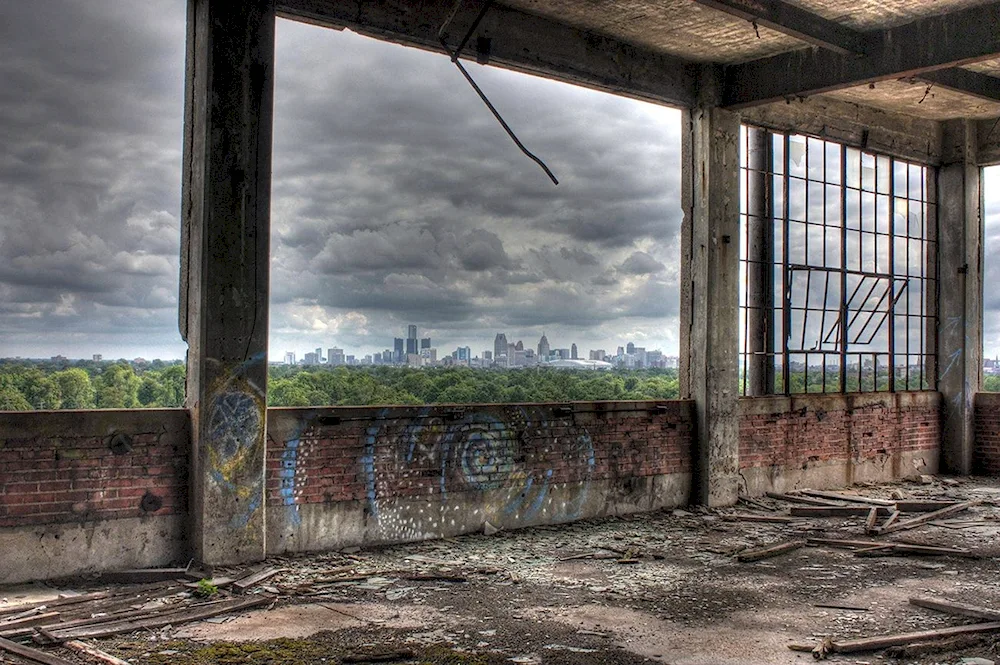 Abandoned building building