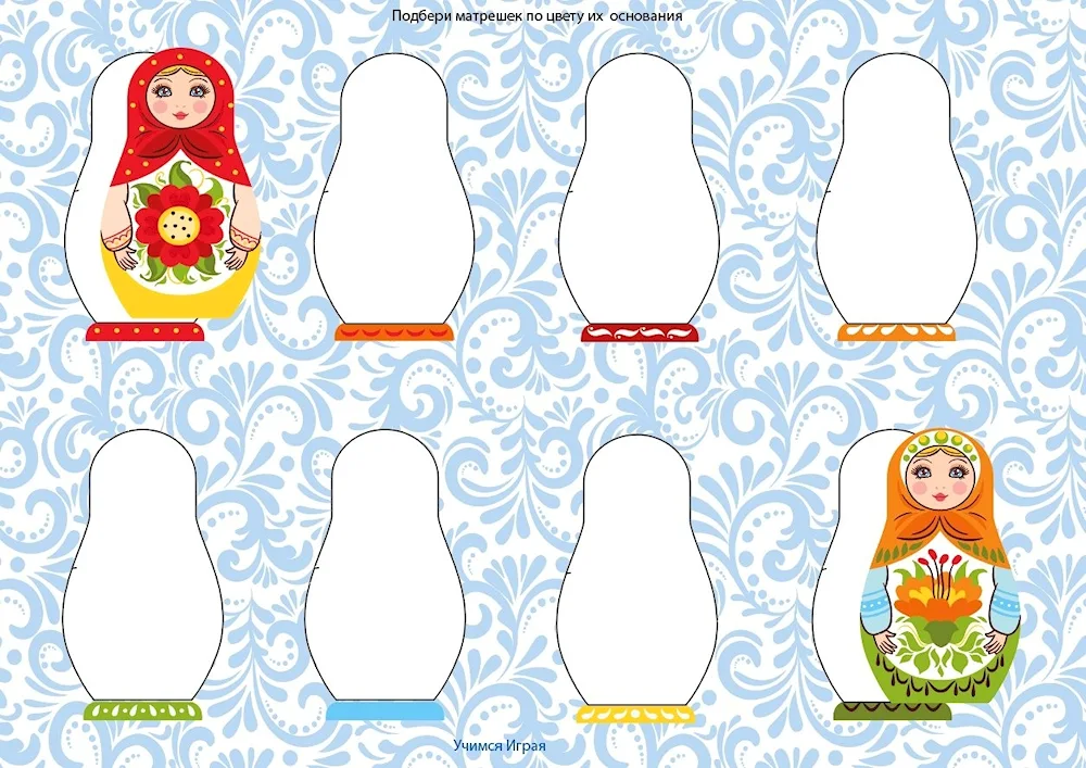 Tasks with matryoshkas