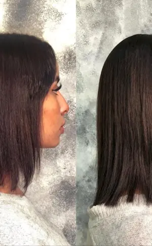 Thickening hair with karoo