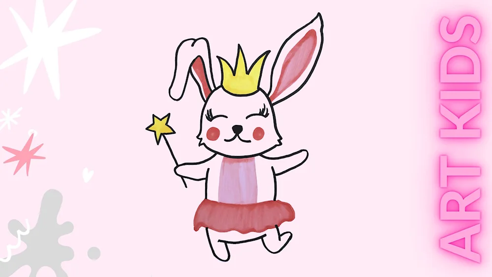Bunny drawing