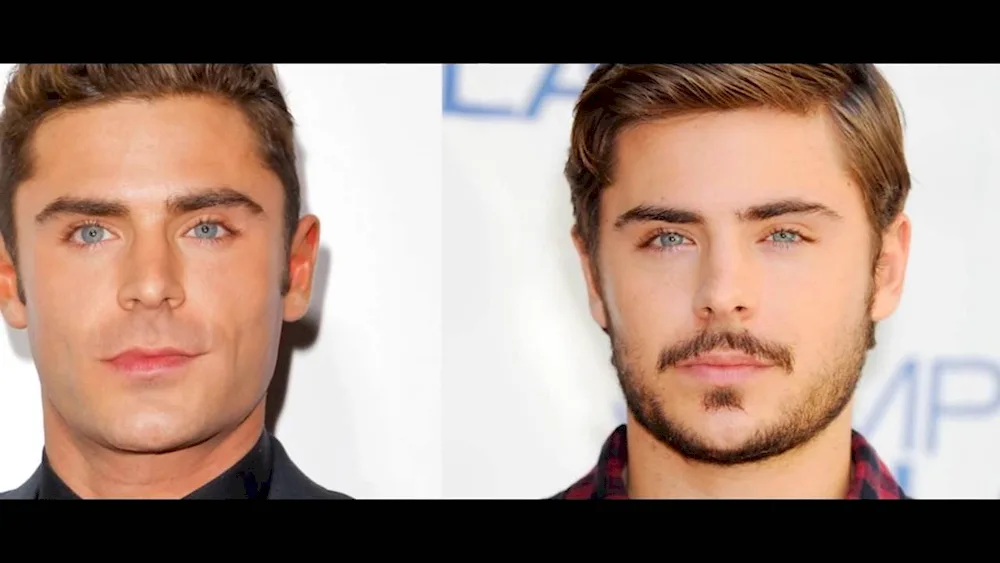 Zac Efron with beard